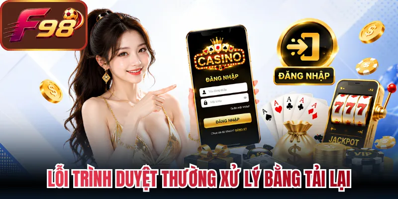 Lỗi trình duyệt thường xử lý bằng tải lại