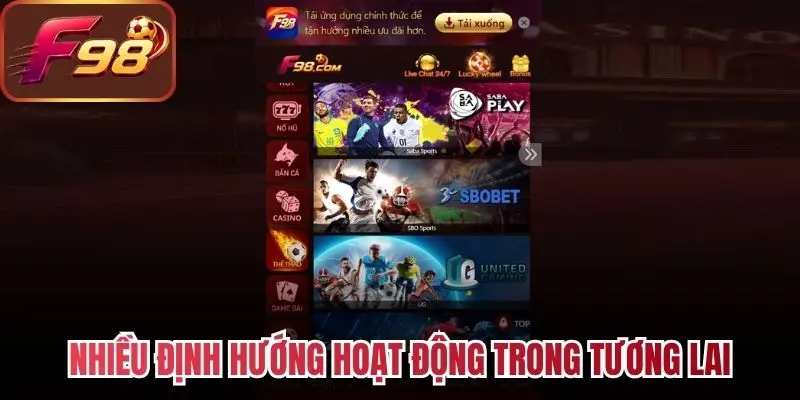 Nhiều định hướng từ nhà cái ở tương lai